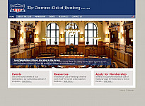 Galerie Webdesign The American Club Hamburg